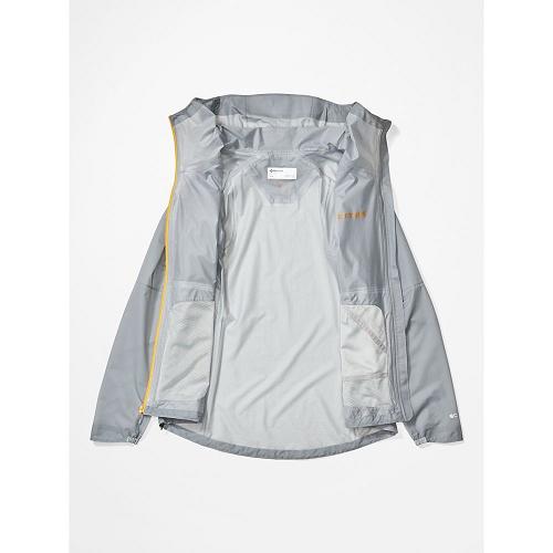 Marmot Bantamweight Jackets - Womens Rain Jacket Grey CA3296850 Canada